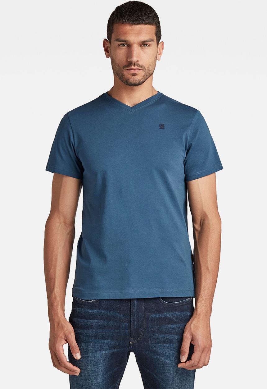 G-STAR - Base-s v t short sleeve - luna blue