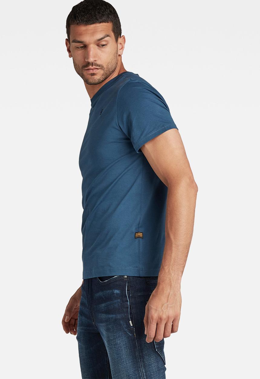 G-STAR - Base-s v t short sleeve - luna blue