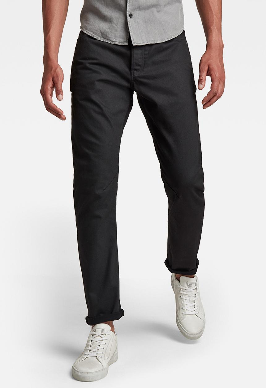 G-STAR - A-staq tapered - pitch black