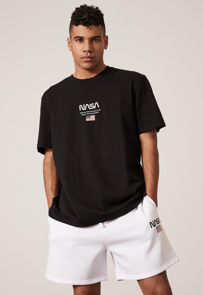 Factorie - Nasa track short - white