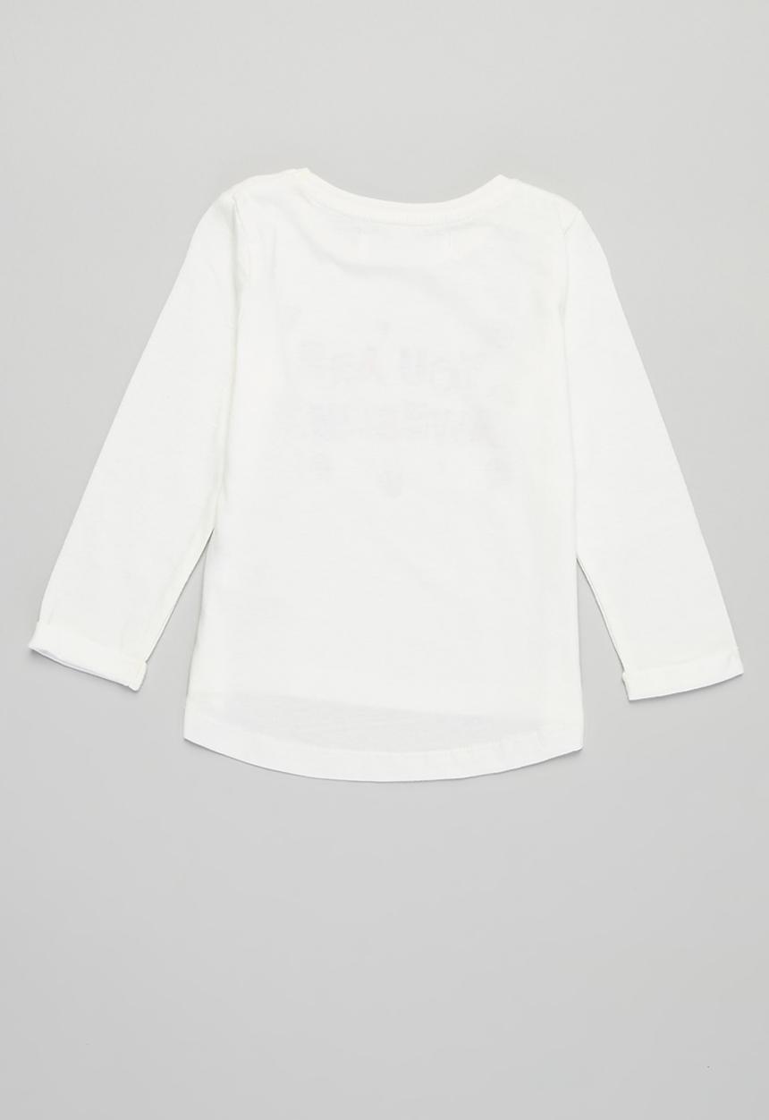 MINOTI - Girls basic awesome top - white