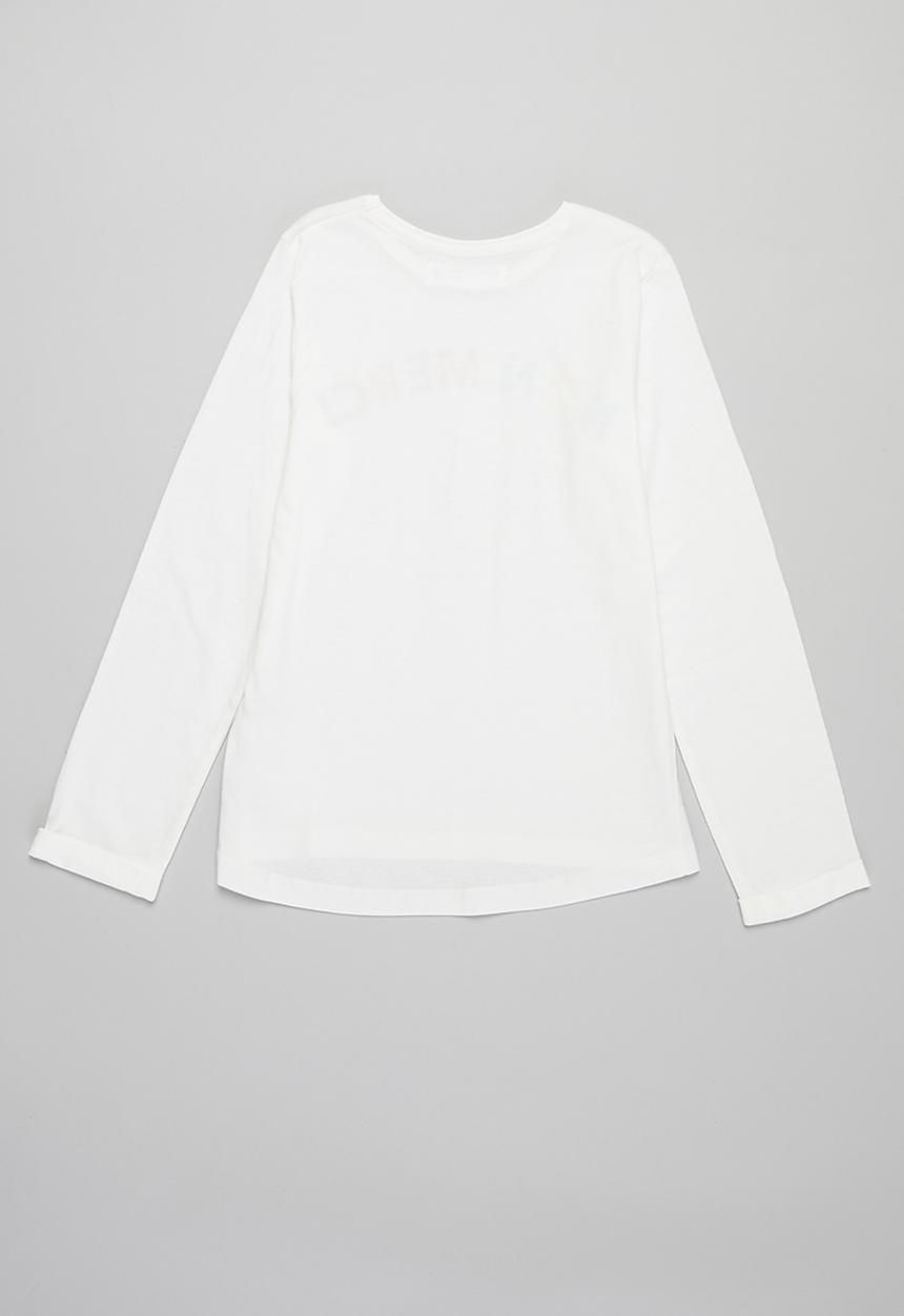 MINOTI - Girls basic non merci top - white