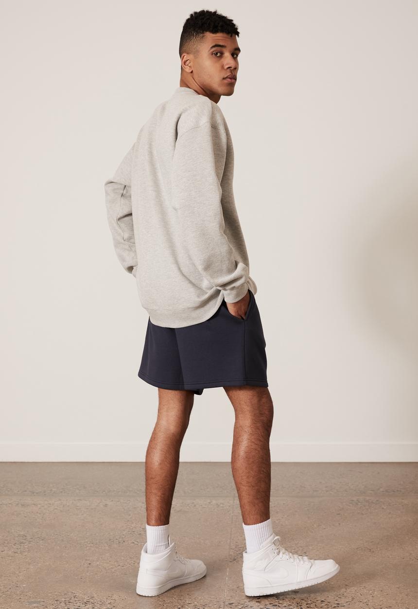 Factorie - Graphic track short - navy