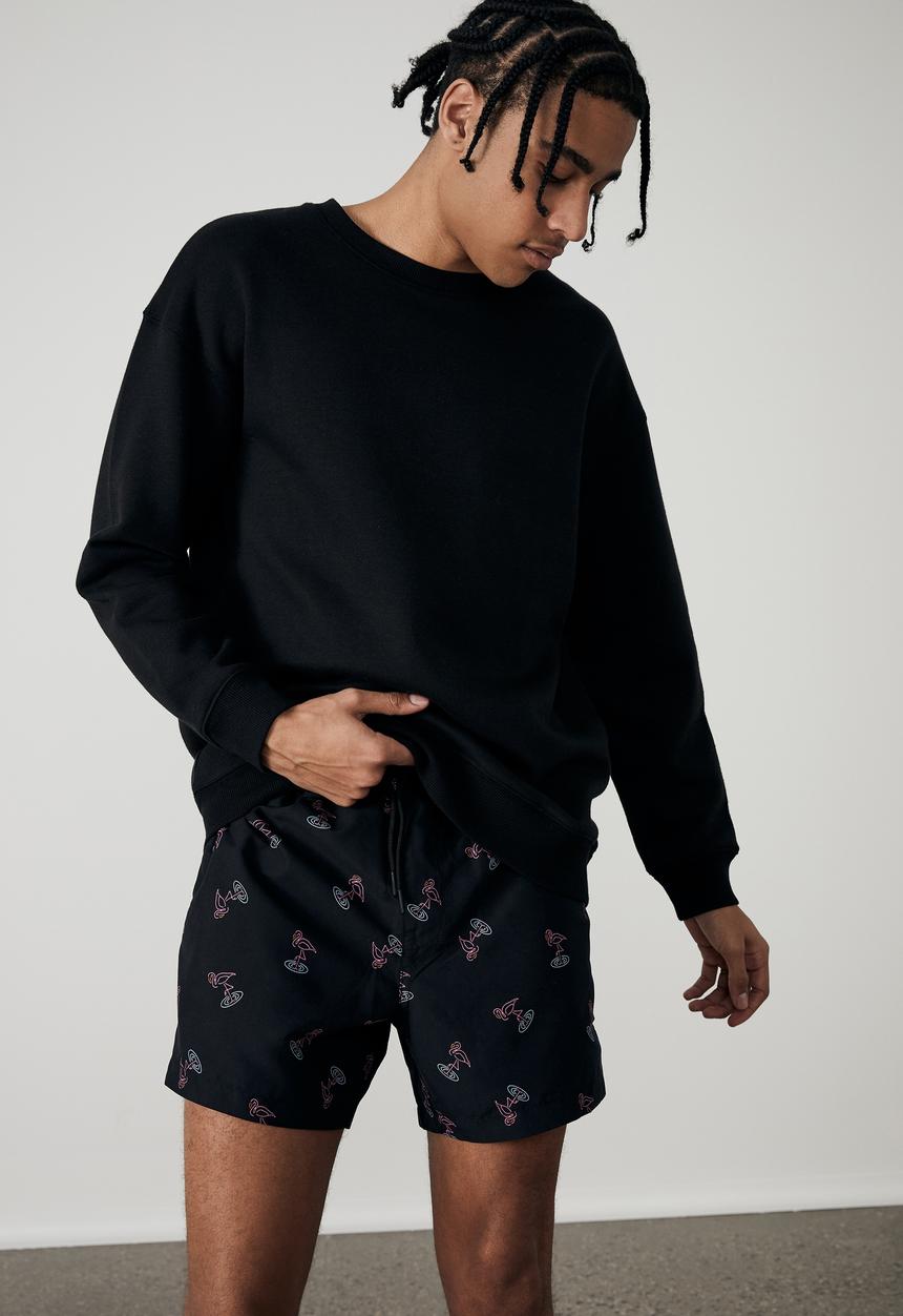 Factorie - Resort short - black 