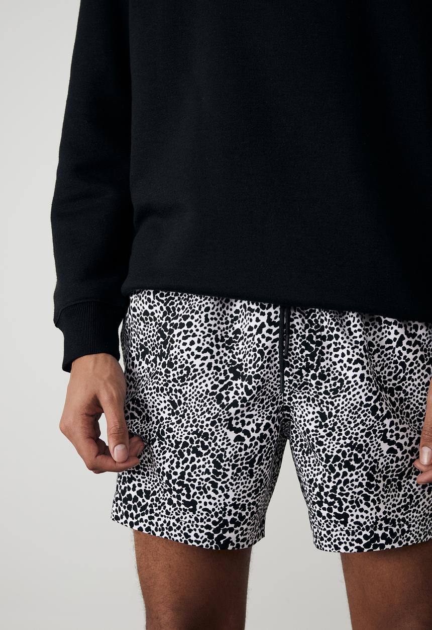Factorie - Resort short - white & black