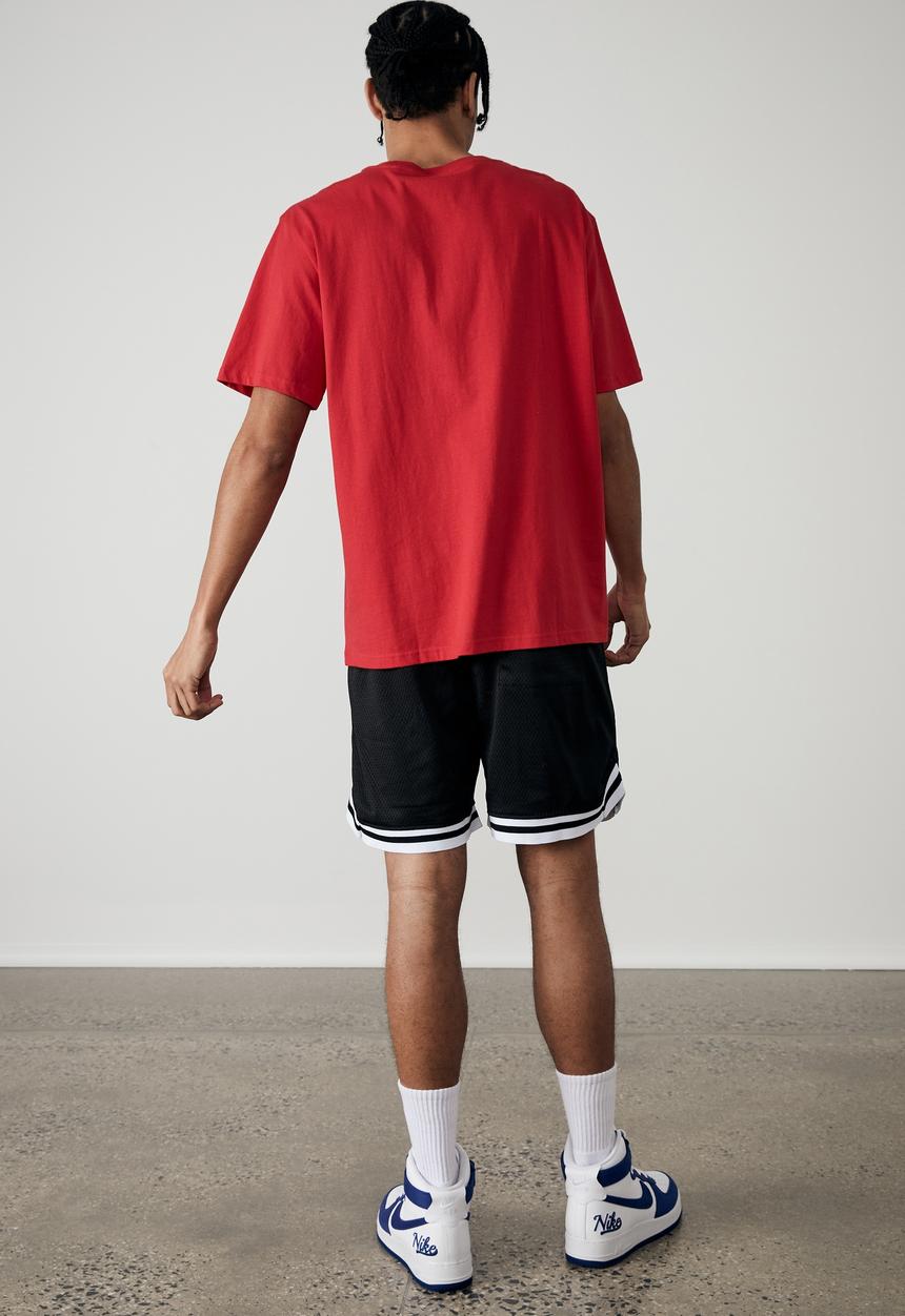 Factorie - Regular graphic t-shirt - red