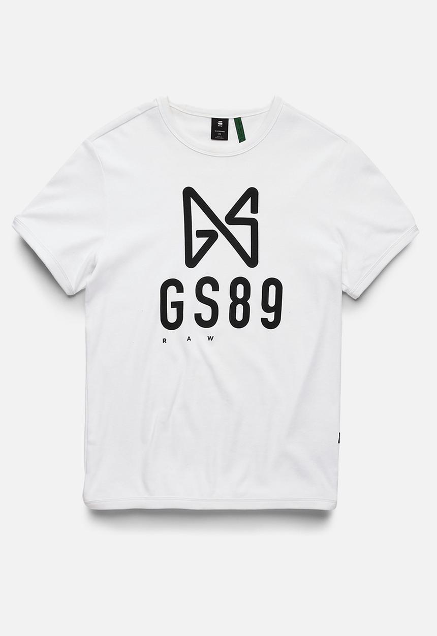 G-STAR - Butterfly logo r t - white