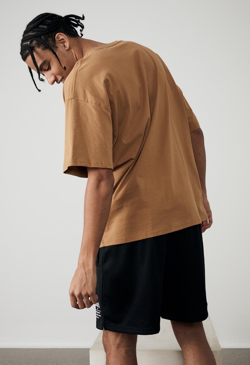 Factorie - Oversized graphic t-shirt - tan