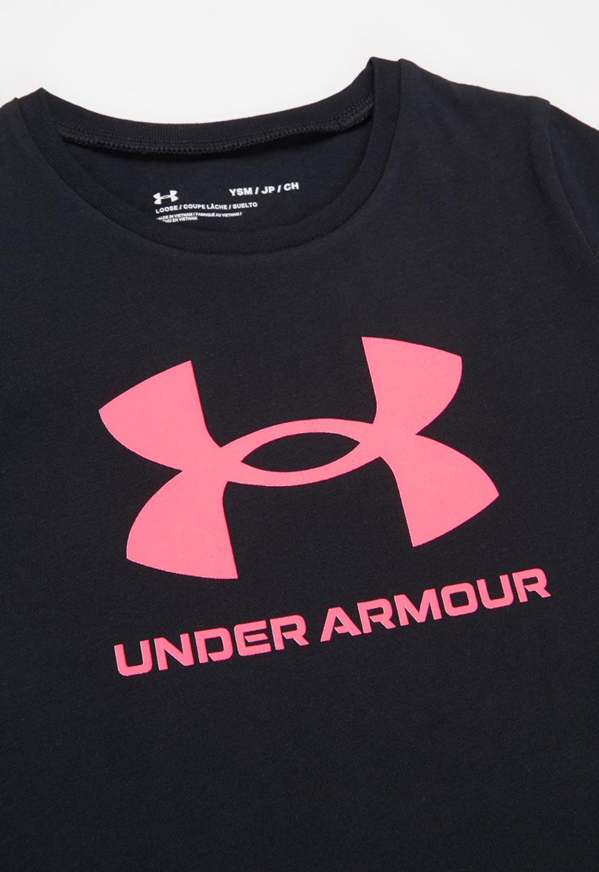 Under Armour - Ua live sportstyle graphic short sleeve - black