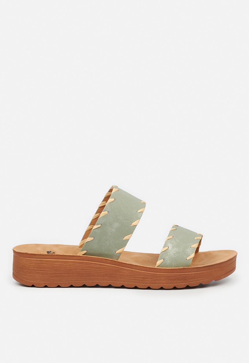 Butterfly Feet - Slitheran 3 flatform sandal - mint