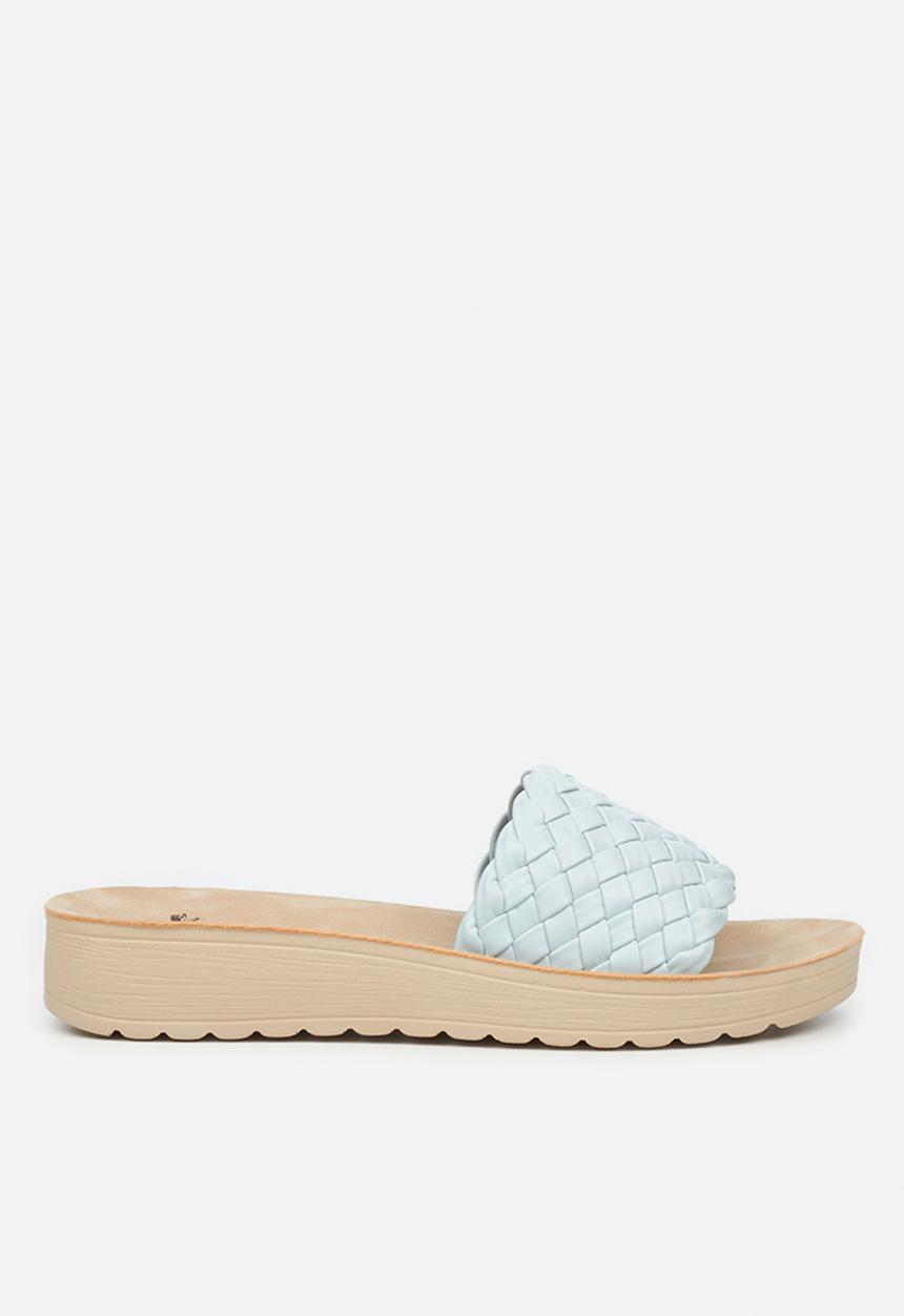 Butterfly Feet - Slitheran 2 flatform sandal - light blue