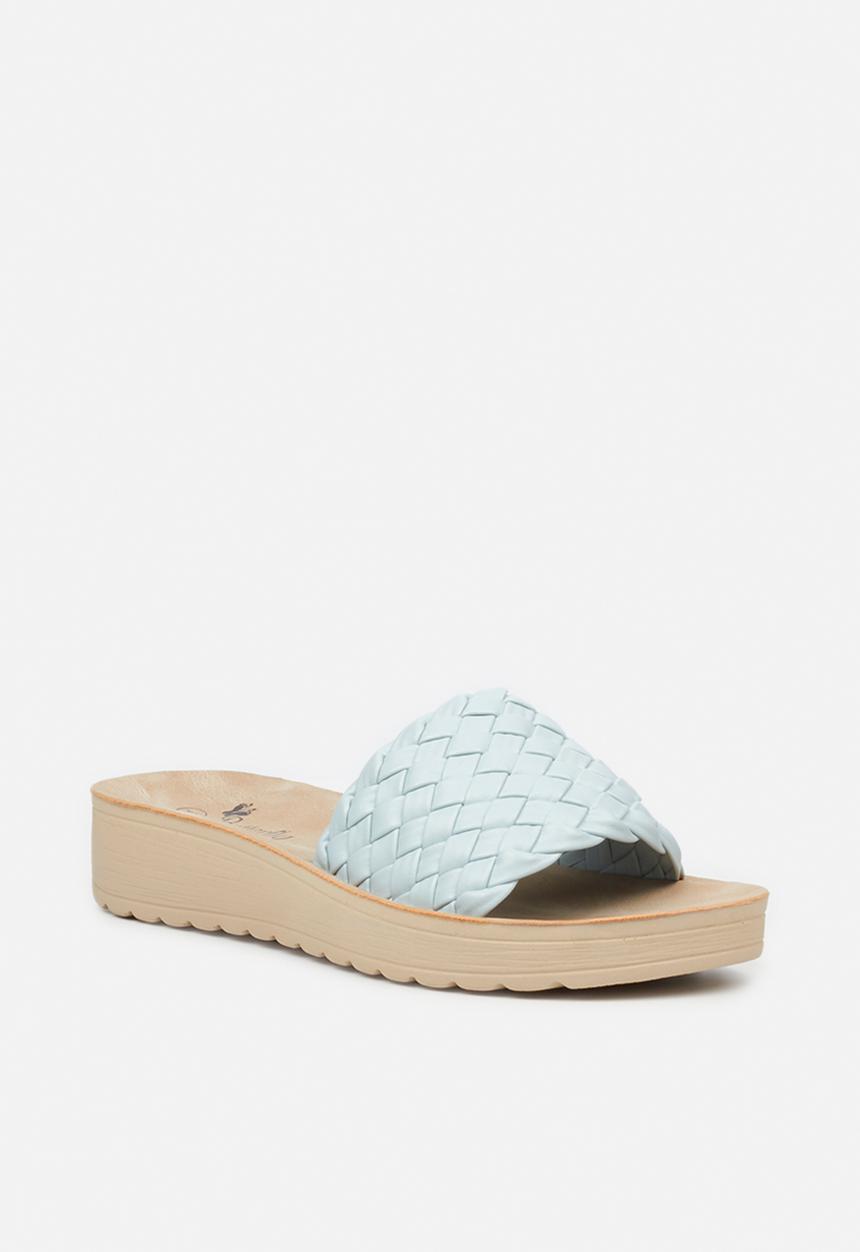 Butterfly Feet - Slitheran 2 flatform sandal - light blue