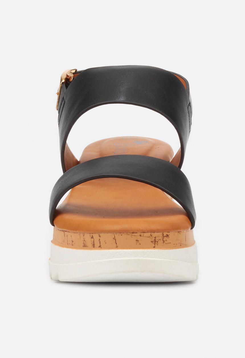Butterfly Feet - Maddy 1 wedge - black