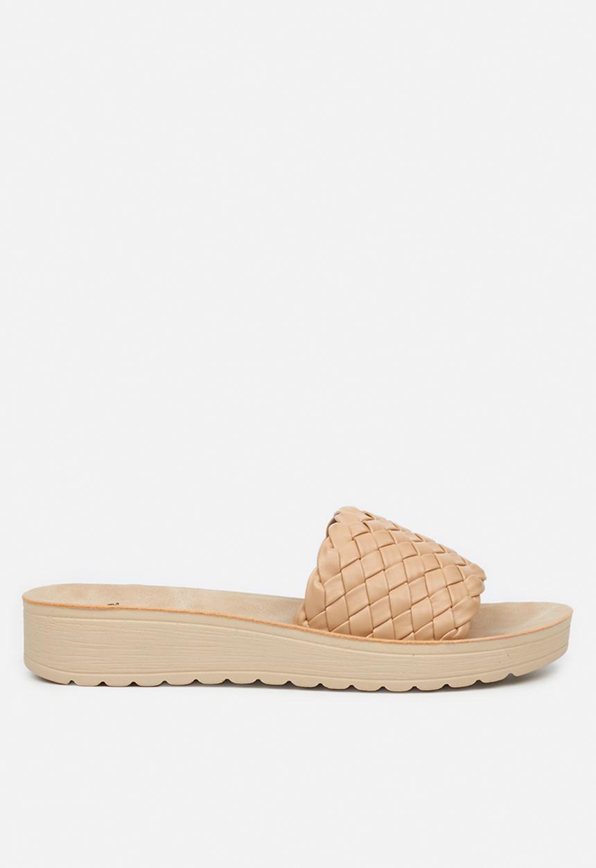 Butterfly Feet - Slitheran 2 flatform sandal - taupe