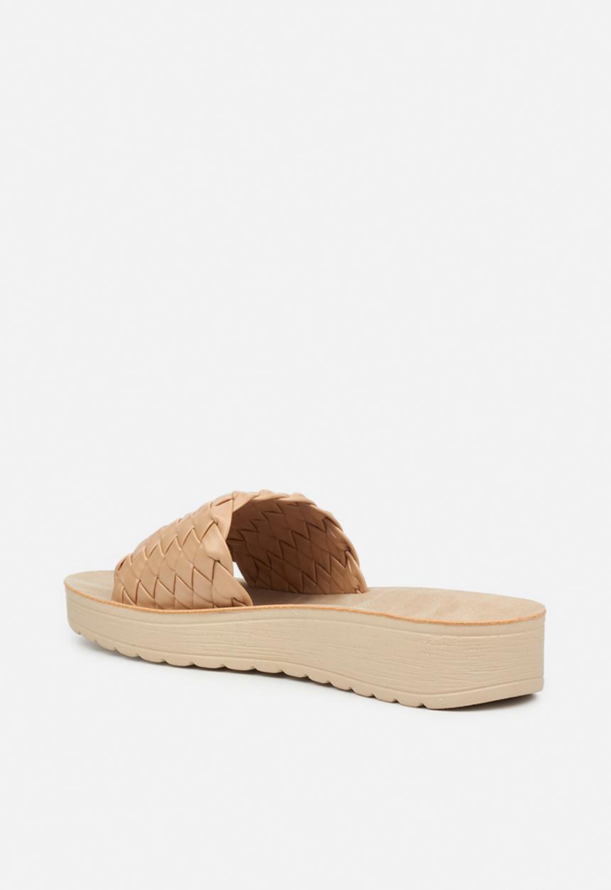 Butterfly Feet - Slitheran 2 flatform sandal - taupe