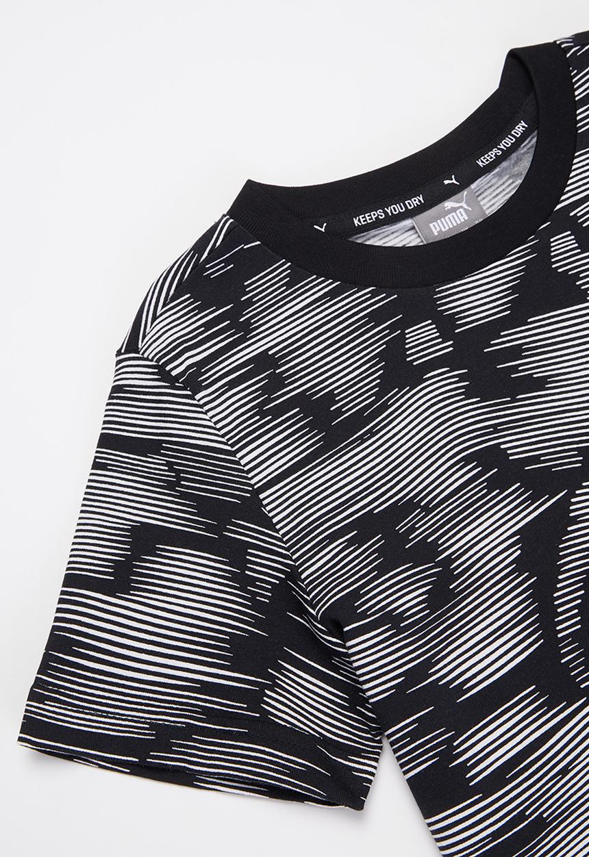 PUMA - Active sport aop tee b - black