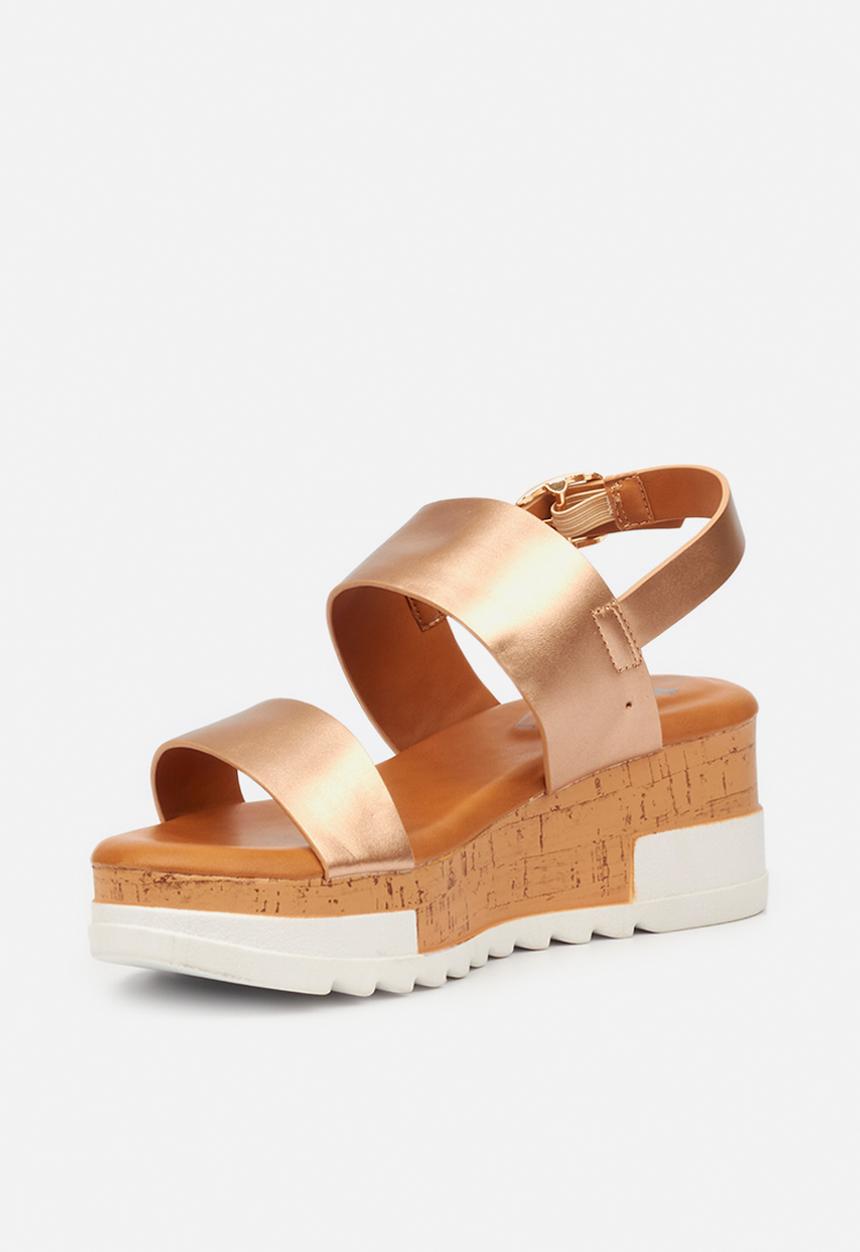 Butterfly Feet - Maddy 1 wedge - rose gold
