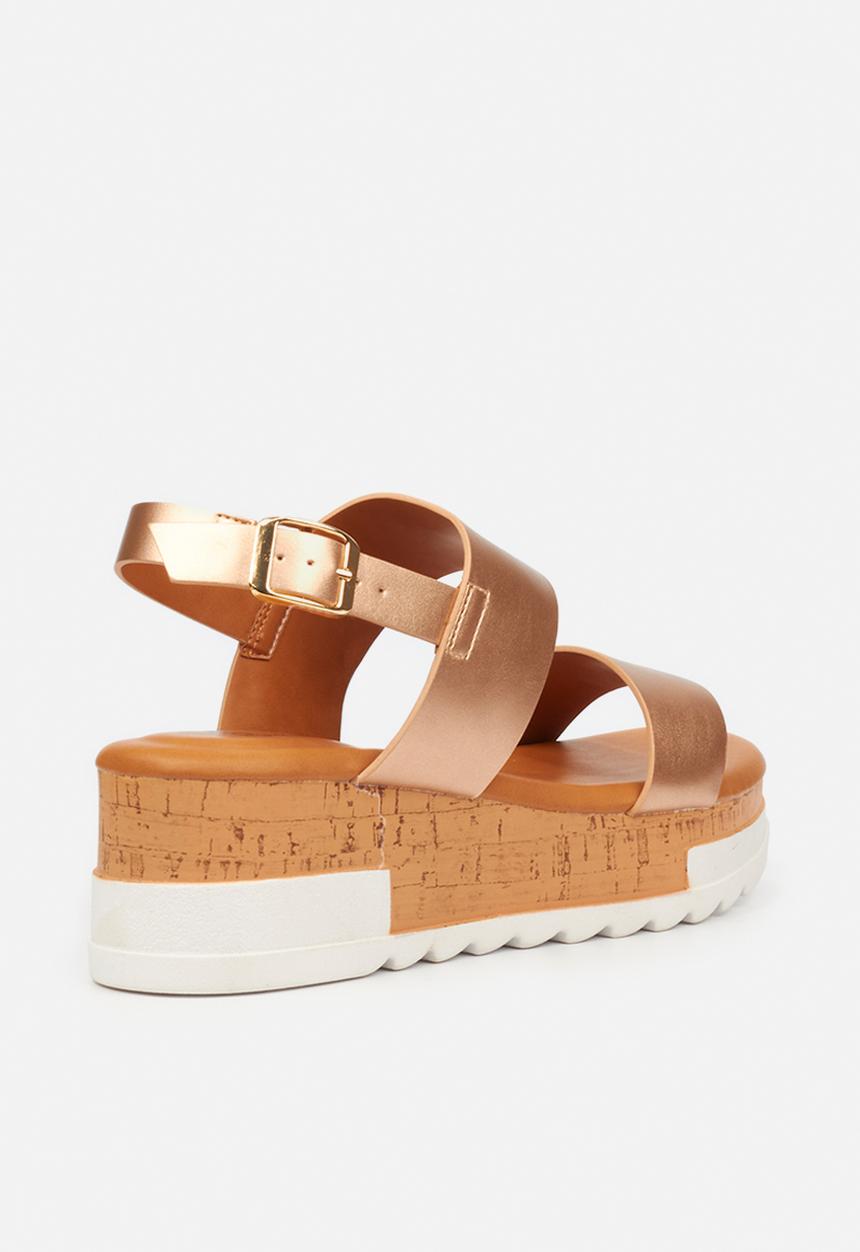 Butterfly Feet - Maddy 1 wedge - rose gold