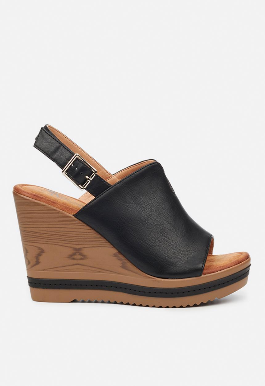Butterfly Feet - Jordi 1 wedge - black