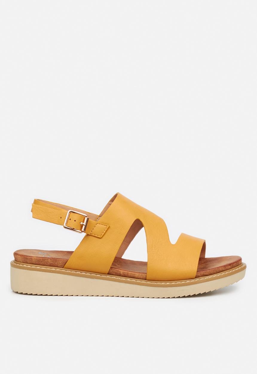 Butterfly Feet - Minera 1 sandal - mustard