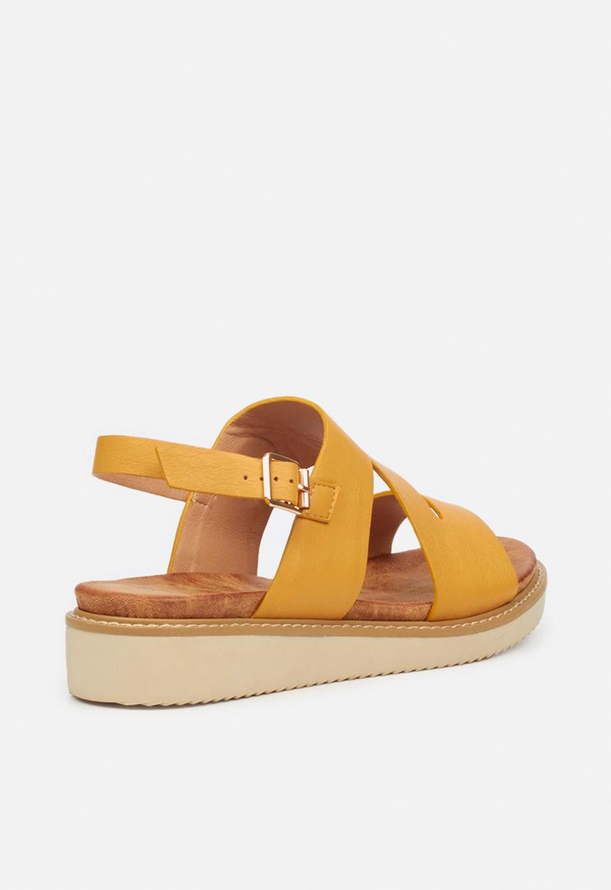 Butterfly Feet - Minera 1 sandal - mustard