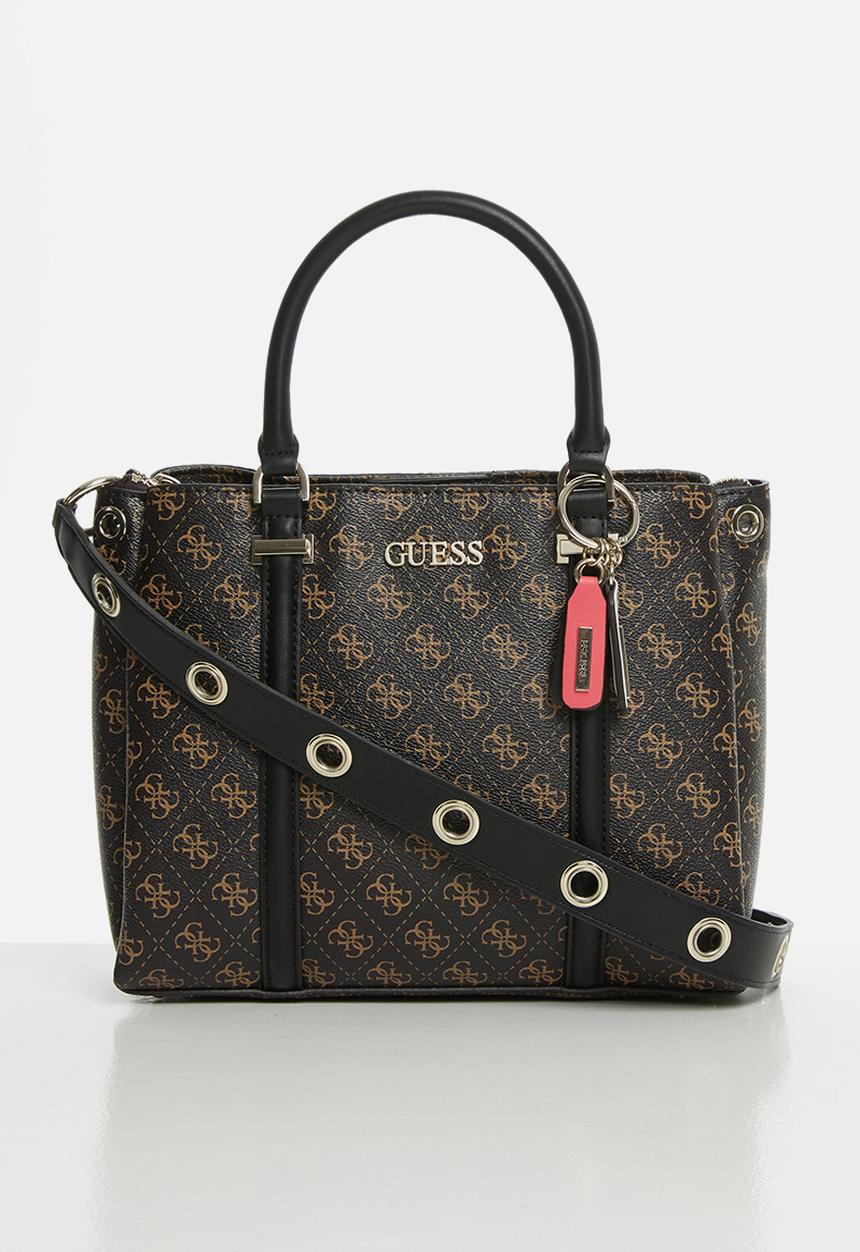 GUESS - Washington girlfriend satchel - black & brown 