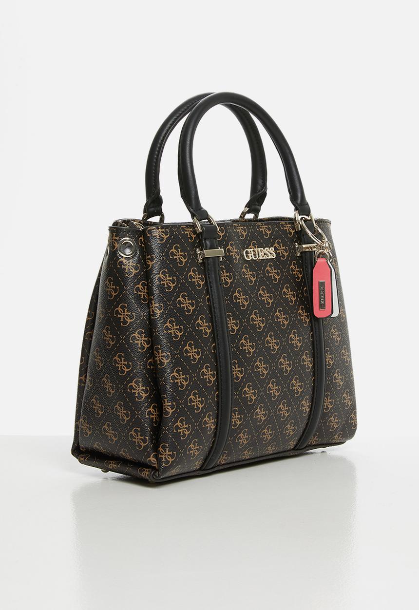 GUESS - Washington girlfriend satchel - black & brown 