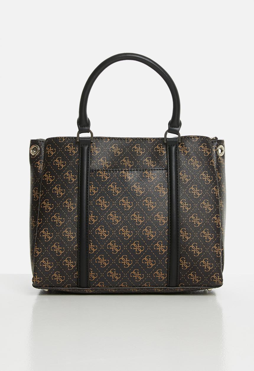 GUESS - Washington girlfriend satchel - black & brown 