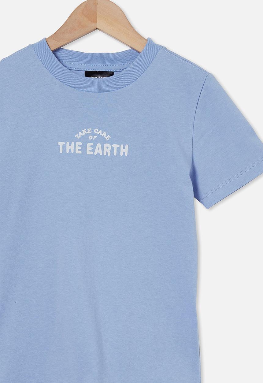 Cotton On - Co-lab short sleeve tee - blue