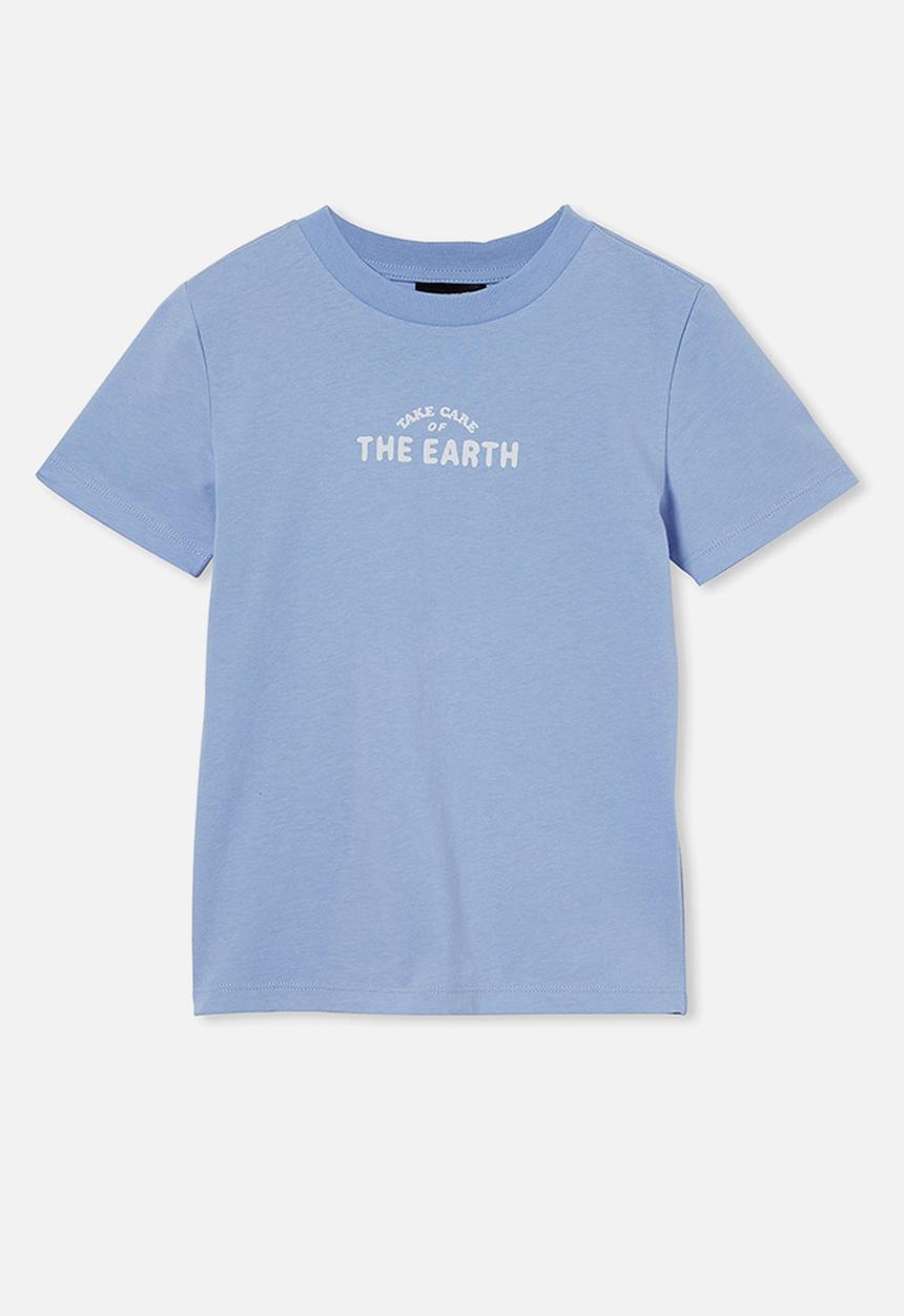 Cotton On - Co-lab short sleeve tee - blue