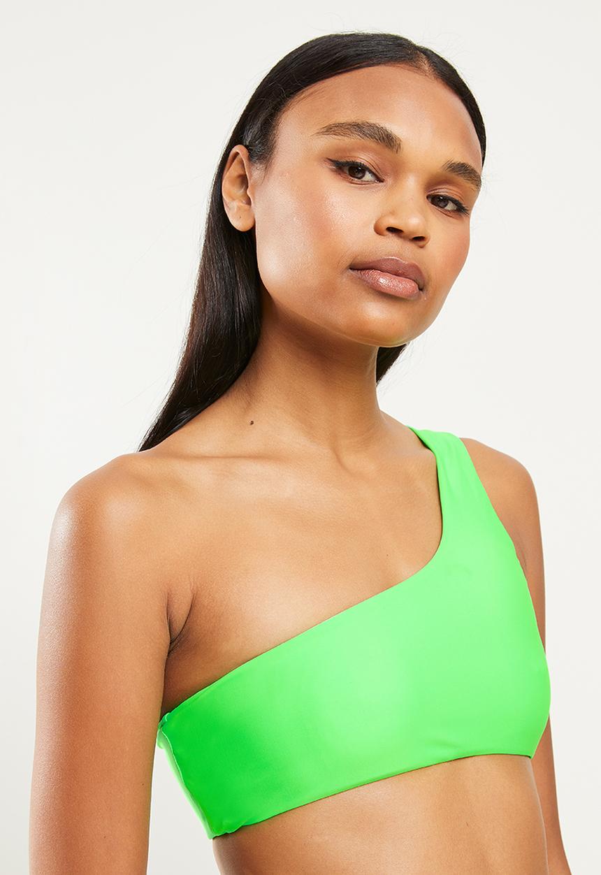 dailyfriday - One arm bikini - light green