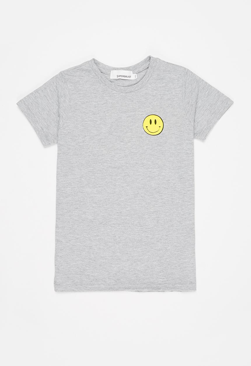 Superbalist - Boys double sided graphic tee - grey 