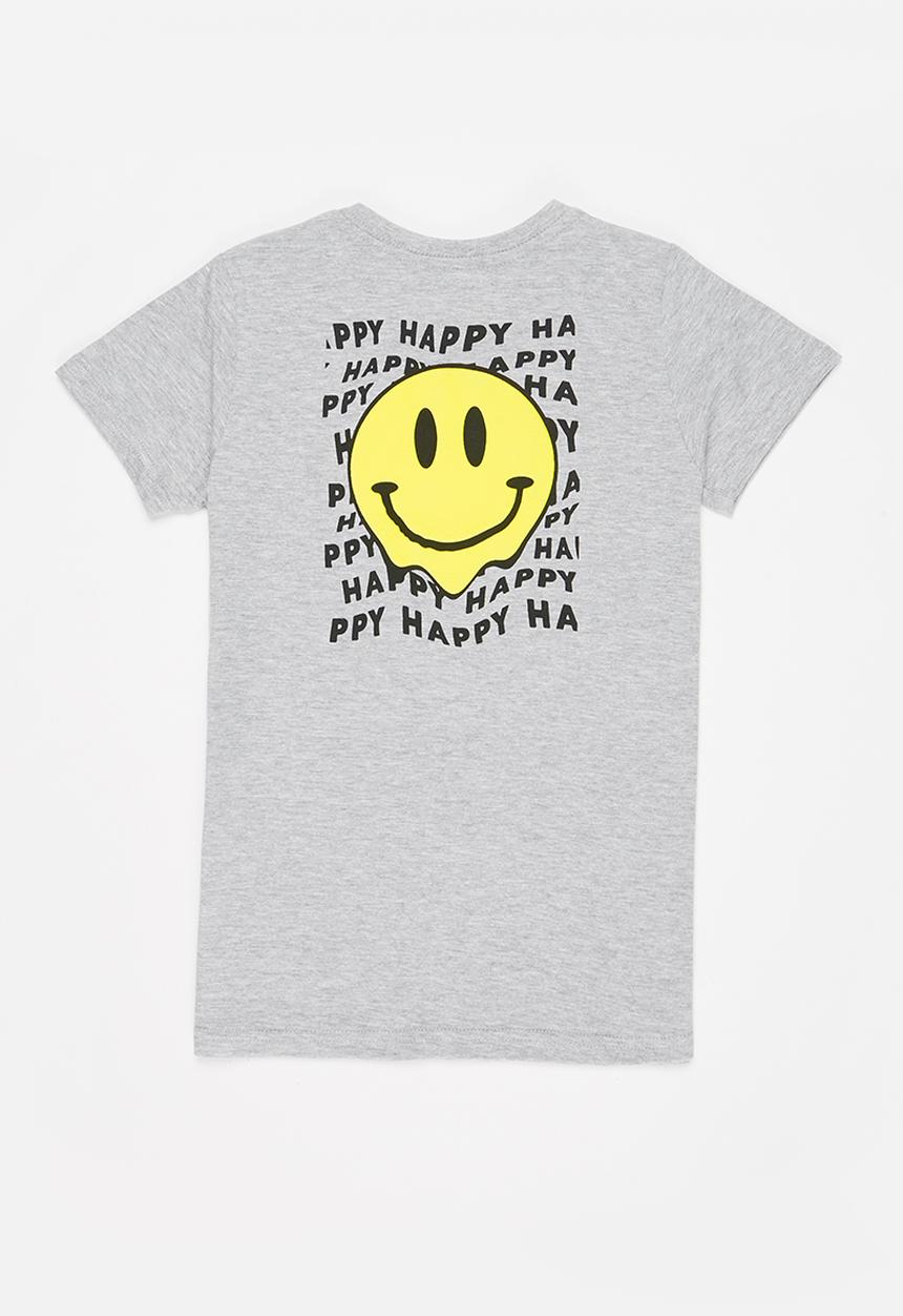 Superbalist - Boys double sided graphic tee - grey 