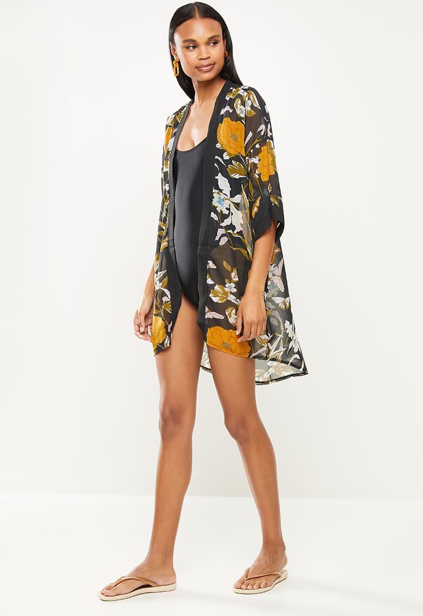 dailyfriday - Printed batwing kaftan - multi