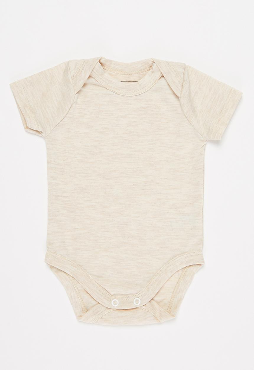 Superbalist Kids - Boys 2 pack plain vest - oatmeal & light blue 