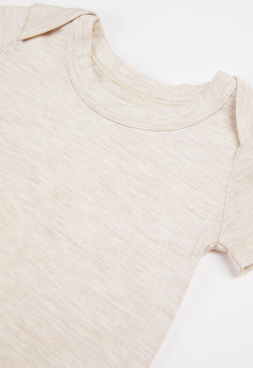 Superbalist Kids - Boys 2 pack plain vest - oatmeal & light blue 