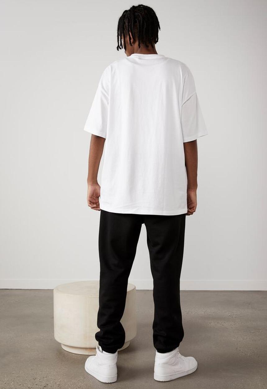 Factorie - Basic relaxed trackpant - black