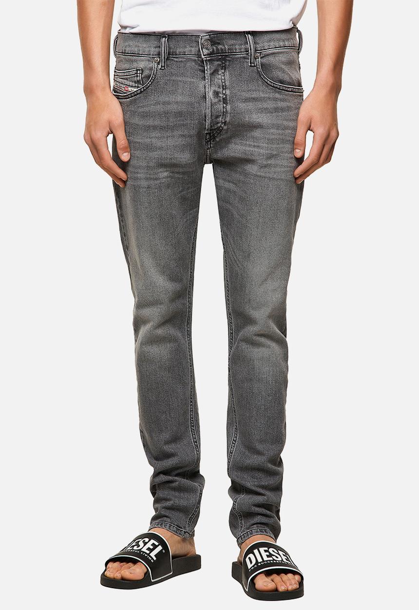 Diesel  - D-luster slim fit 5 pocket jeans - grey