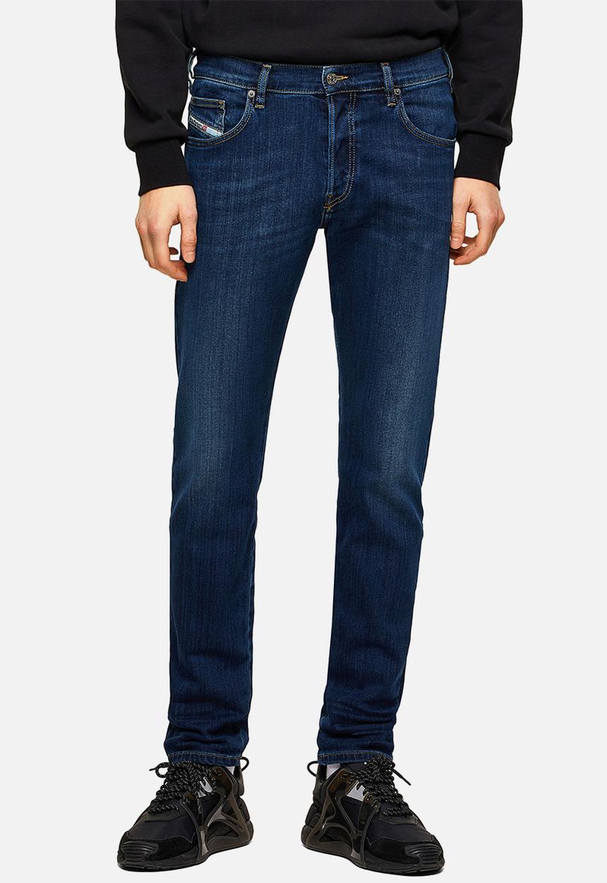 Diesel  - D-yennox tapered jeans - dark wash blue