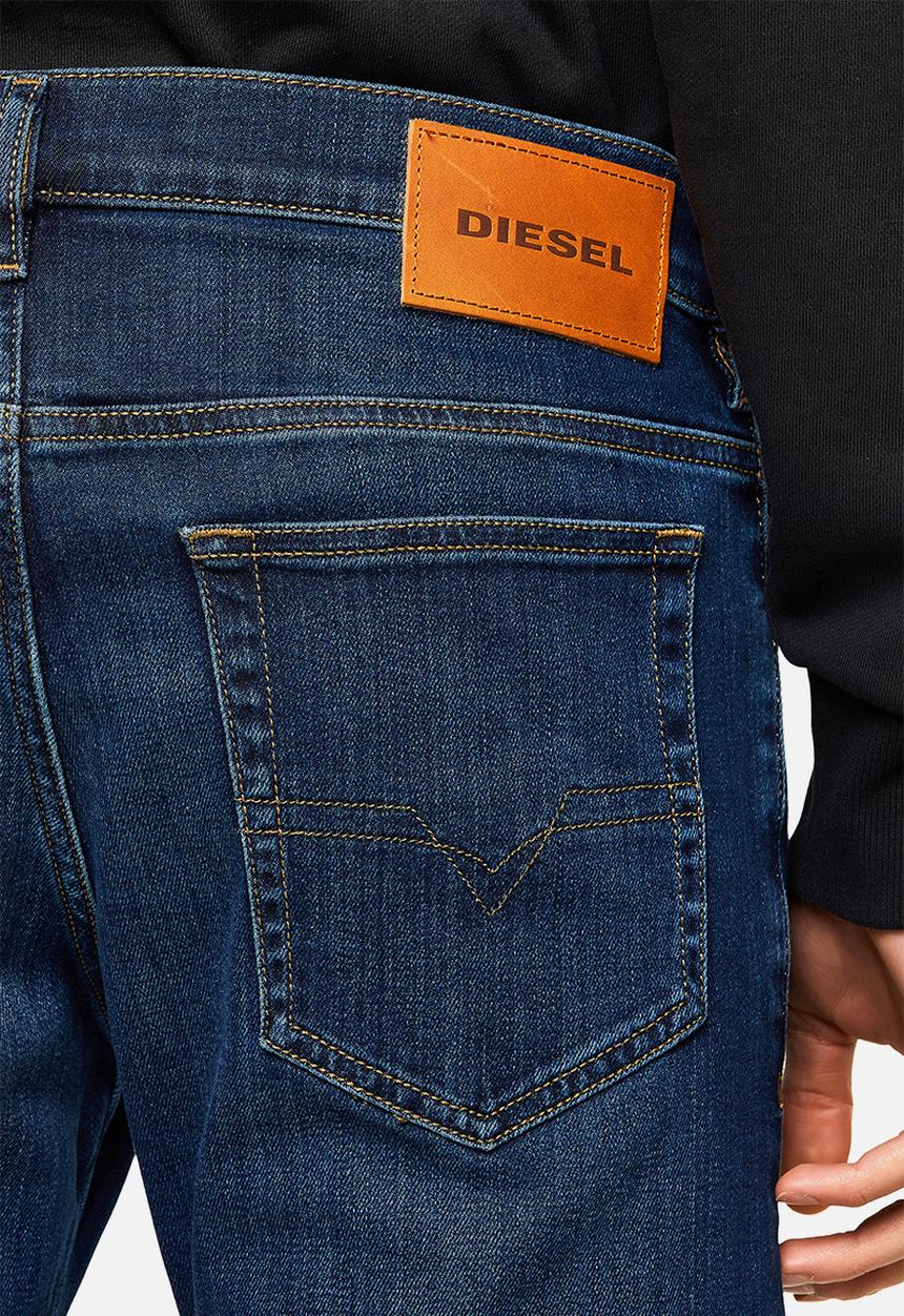 Diesel  - D-yennox tapered jeans - dark wash blue