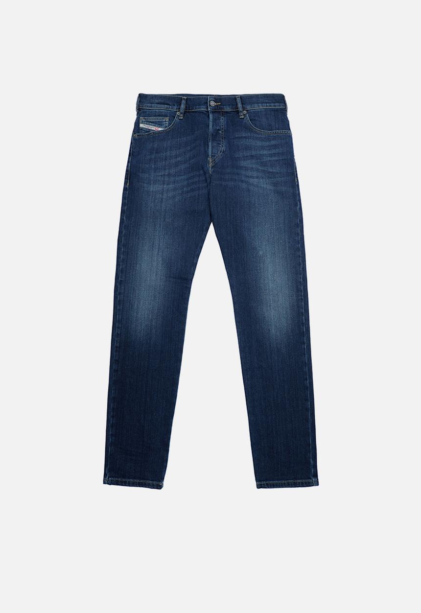 Diesel  - D-yennox tapered jeans - dark wash blue