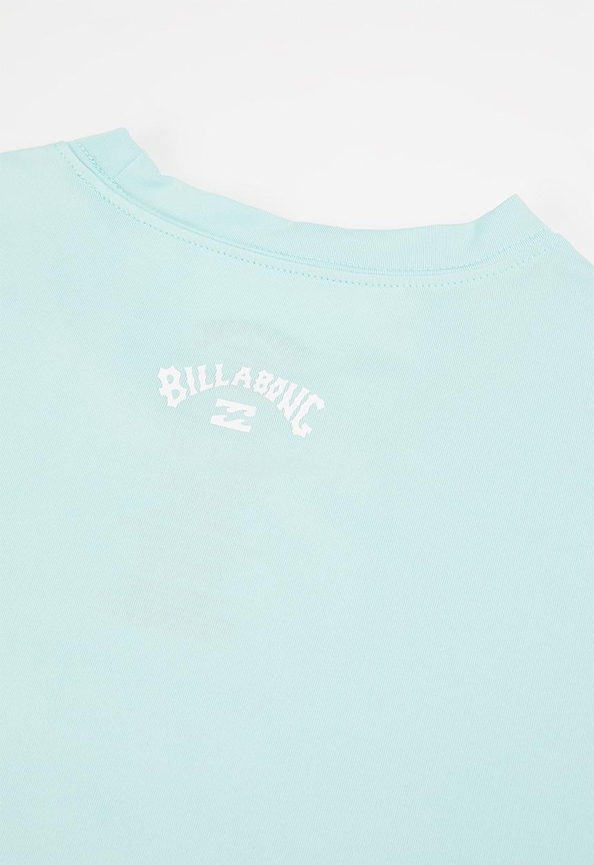Billabong  - All day wave boys lf surf shirt - light blue