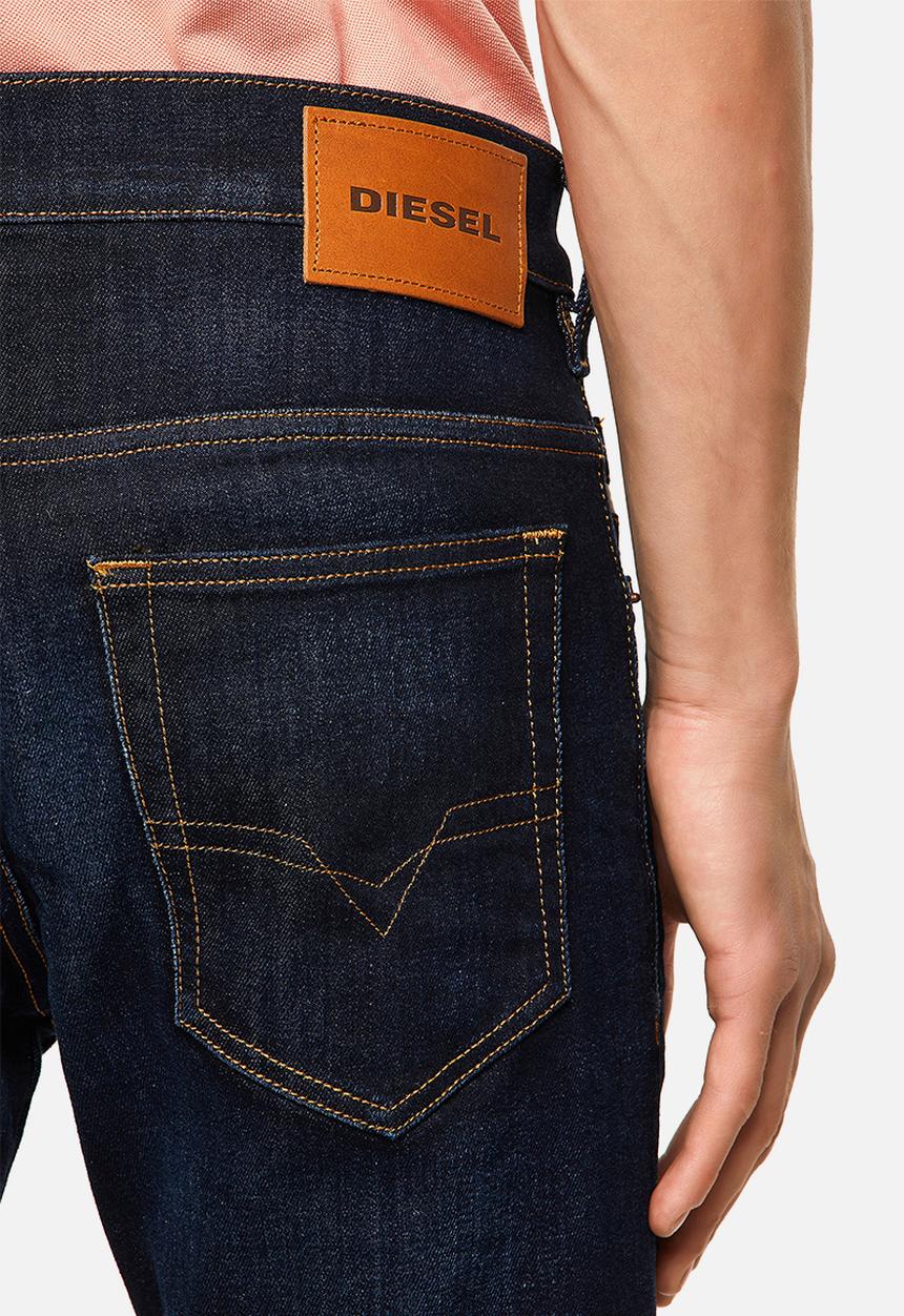 Diesel  - D-yennox tapered jeans - dark blue