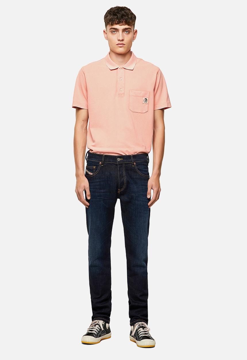 Diesel  - D-yennox tapered jeans - dark blue