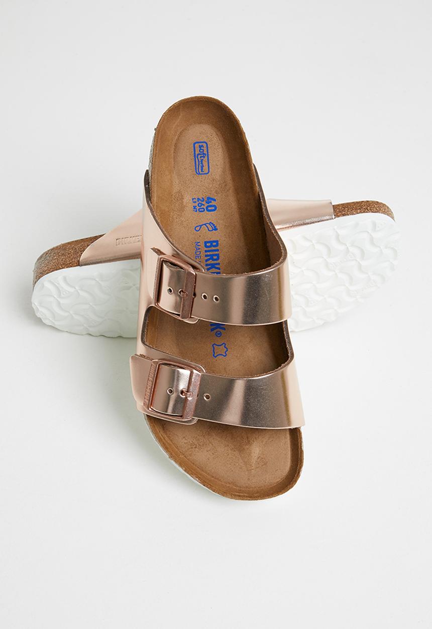Birkenstock - Arizona bs leather regular - metallic copper