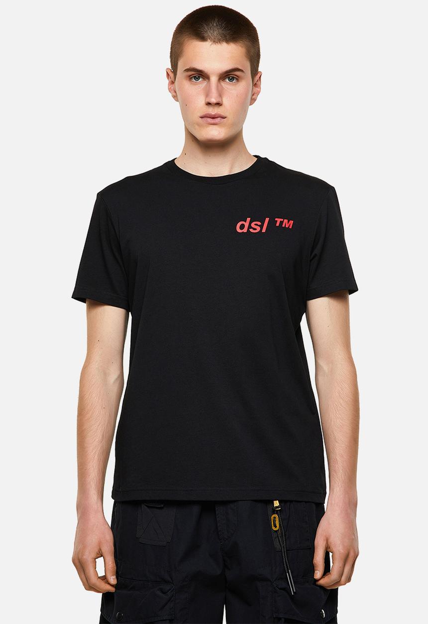 Diesel  - T-diegos-b5 tee - black