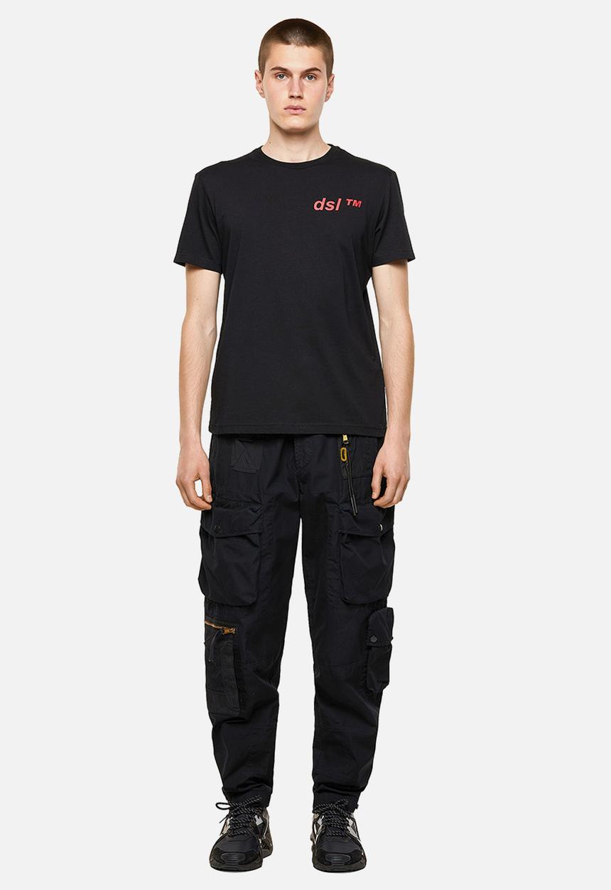 Diesel  - T-diegos-b5 tee - black