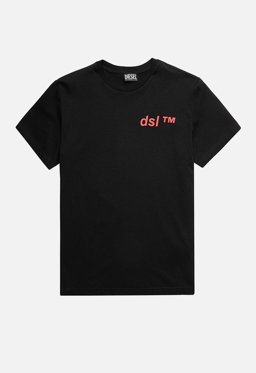 Diesel  - T-diegos-b5 tee - black