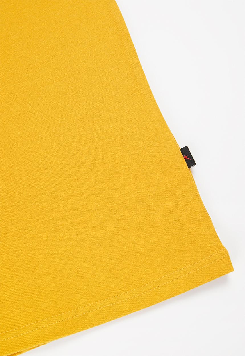 SOVIET - B hull short sleeve muscle tee - new mustard