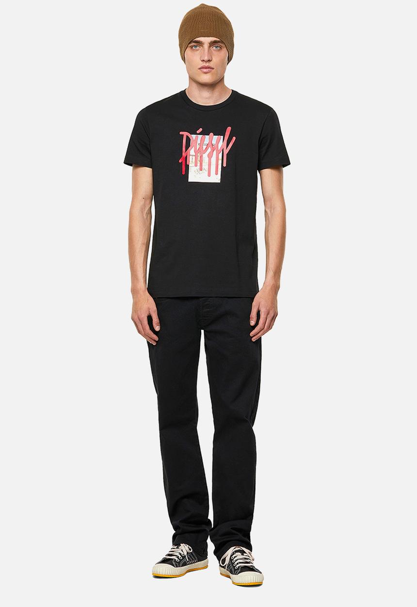 Diesel  - T-diegos-b9 tee - black
